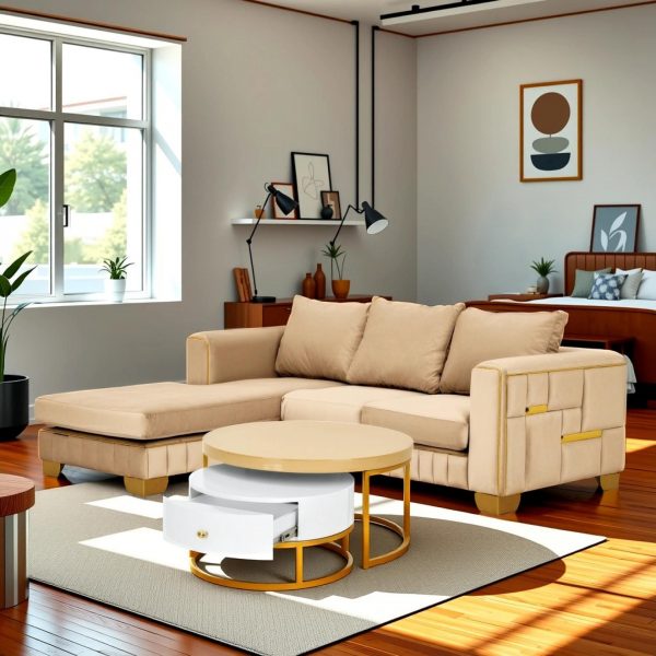 Komasi L Shaped Couch - Image 6
