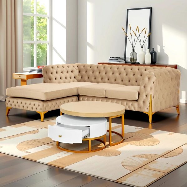 Mascara L Shaped Couch - Image 6