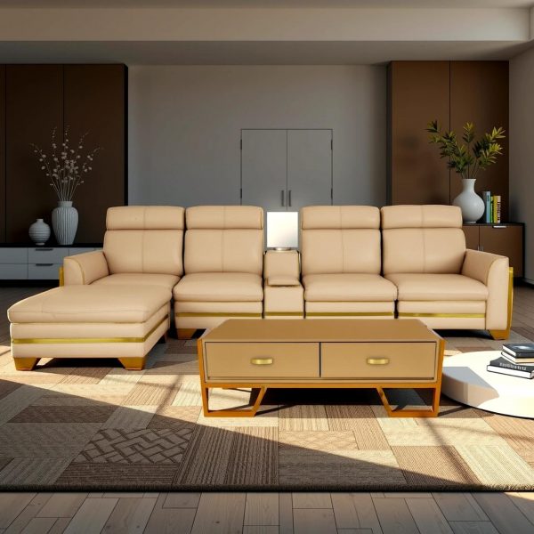 Seronga L Shaped Couch - Image 5
